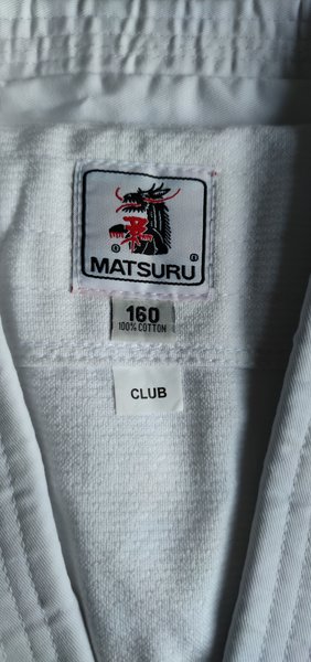 Pachet Kimono Matsuru Judo Club Label 150 CM