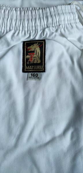 Pachet Kimono Matsuru Judo Club Label 130 CM